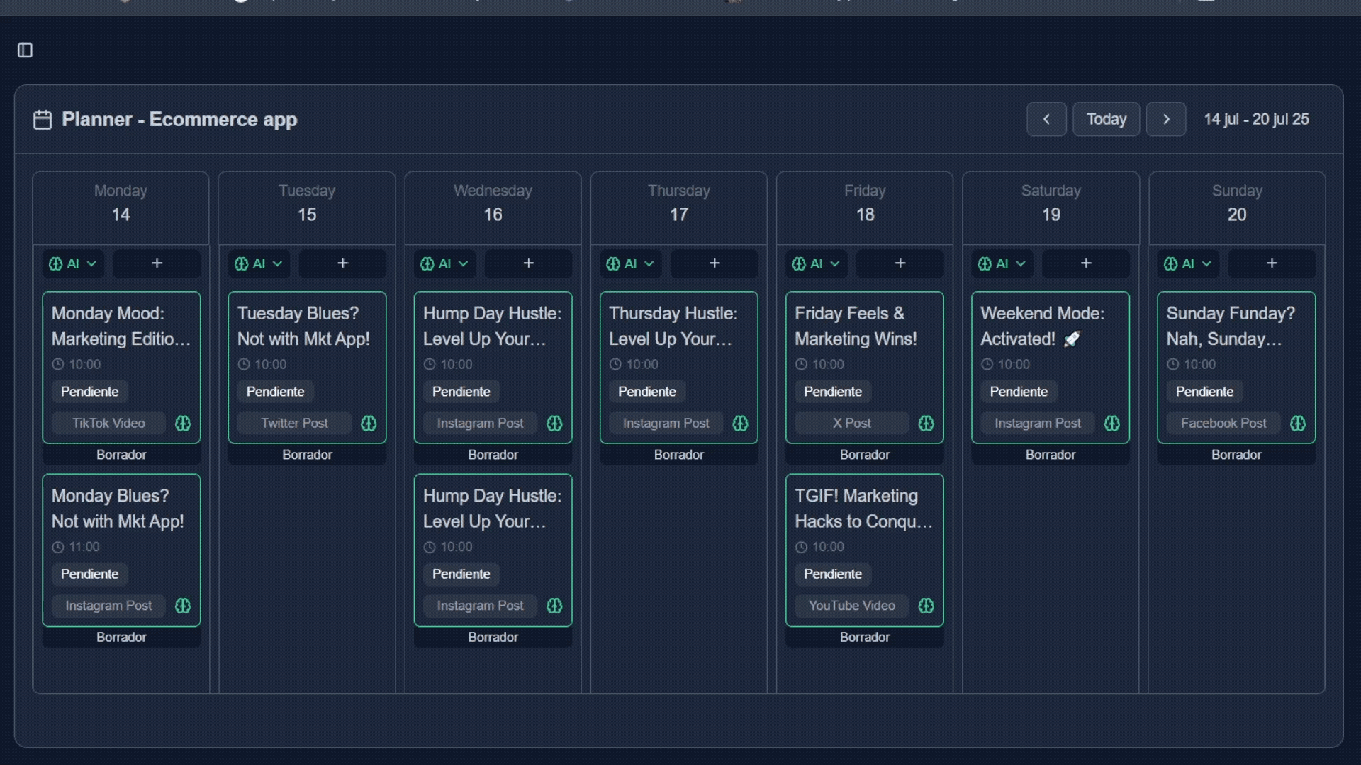 PlanifyAI Platform Preview